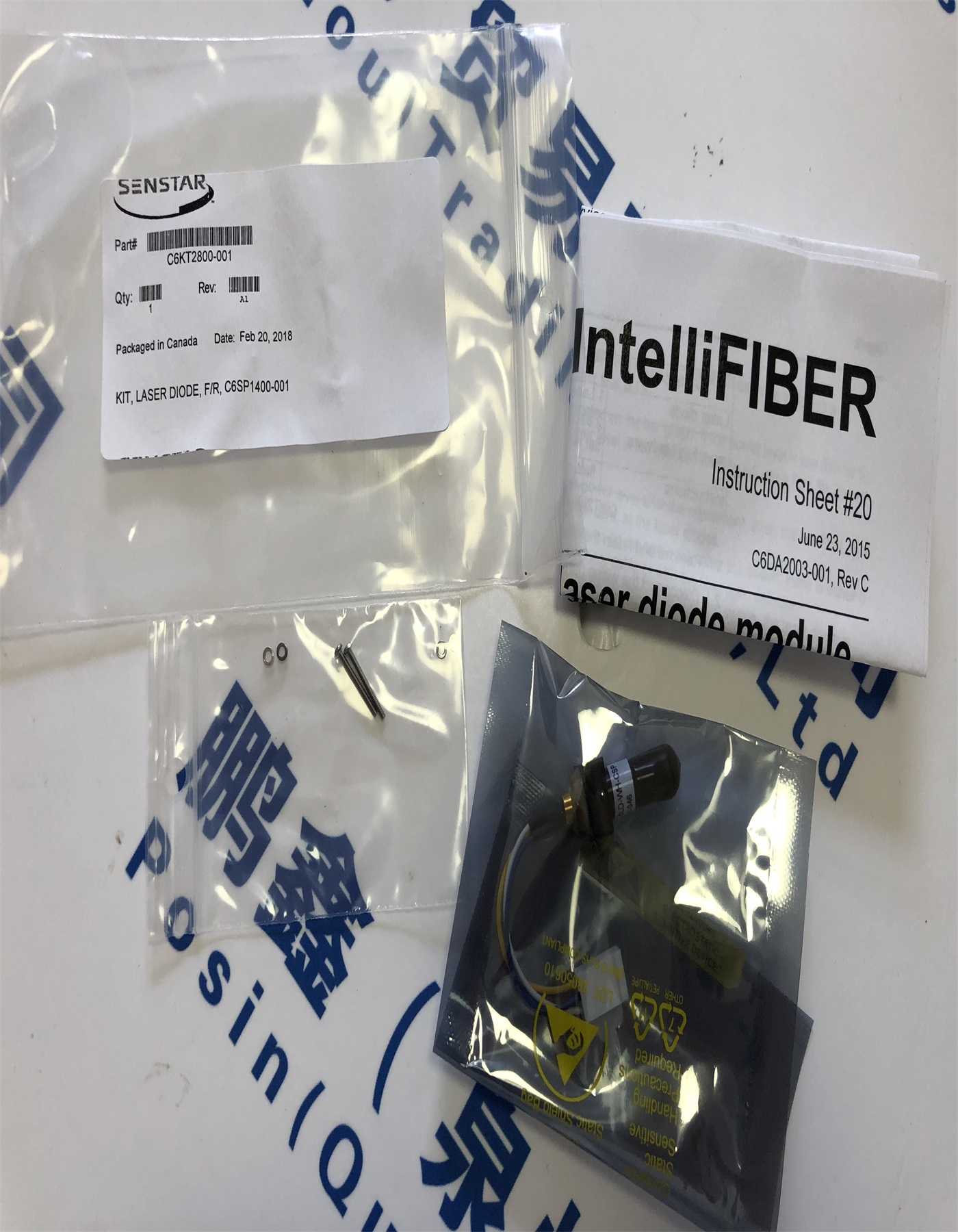 Magal Security System Ltd振动光纤激光头C6KT2800，SENSTAR激光头，C6KT2800